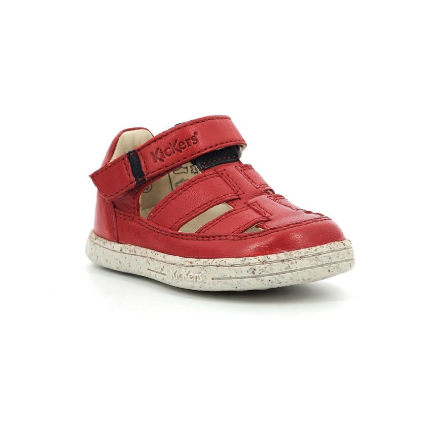 Kids Kickers  | Kickers Tractus Red Navy Rouge Marine